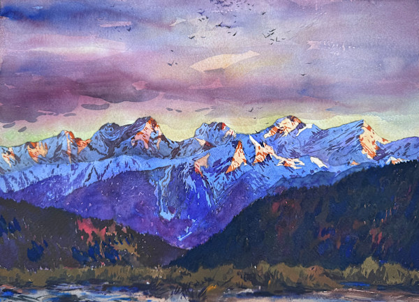 Racha - Shoda Mountain by Tedo Rekhviashvili