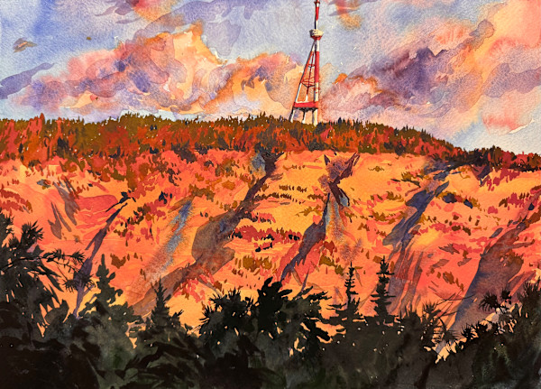 Mtatsminda by Tedo Rekhviashvili