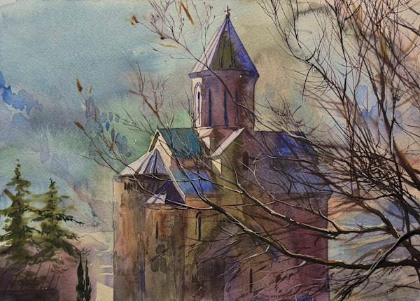 Metekhi by Tedo Rekhviashvili