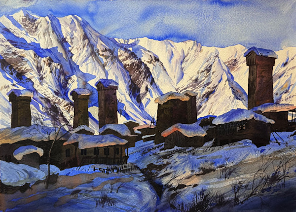 Svaneti by Tedo Rekhviashvili