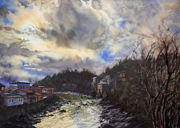 Kutaisi - Jachvi Bridge by Tedo Rekhviashvili