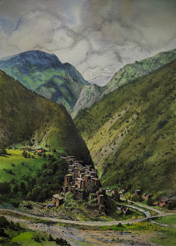 Khevsureti - Shatili by Tedo Rekhviashvili, Image 2.