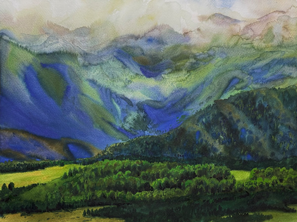 Tusheti - After the Rain by Tedo Rekhviashvili, Image 4.