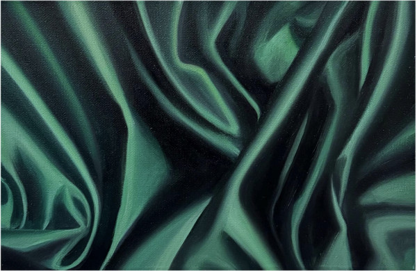 Green Silk by Mako Lomadze