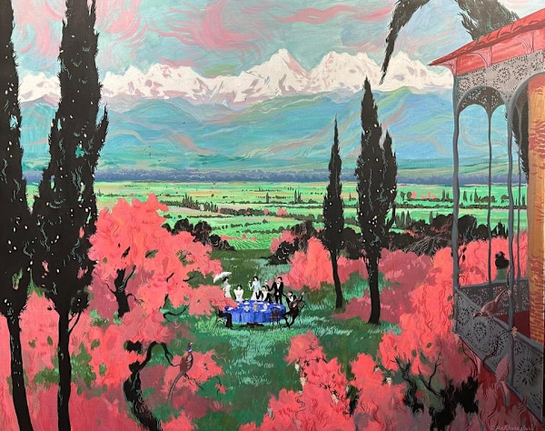 Alazani Valley by Tedo Rekhviashvili