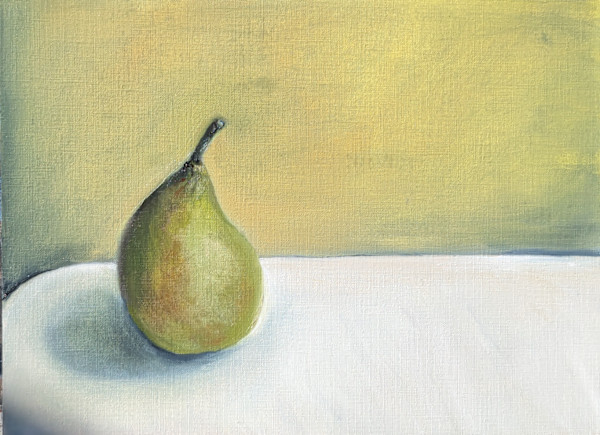 Single Pear 2 by Claire Partin, Image 3.