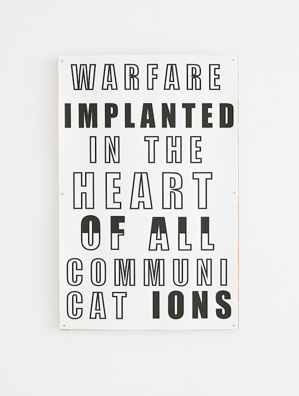 Warfare, 2023 by Amanda Beech, Image 7.
