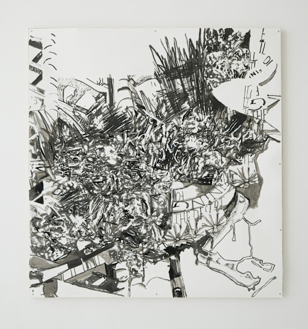 Assuming the Character of a Criminal in A Perfectly Honest Enterprise, 2023 by Amanda Beech, Image 10.