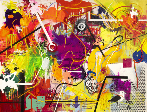 Figure Trapped in a Composition by Peter Sadofsky, Image 8.