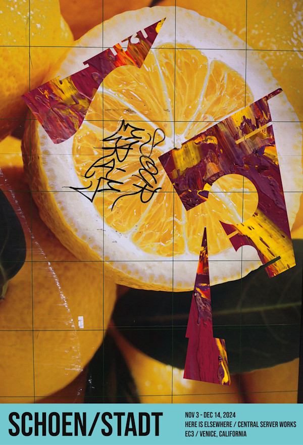 Poster (Painted Lemons) by Kim2 Schoen/Stadt