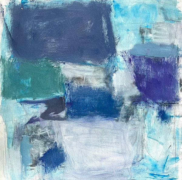 Blue Garden 1 by Denise Mortensen