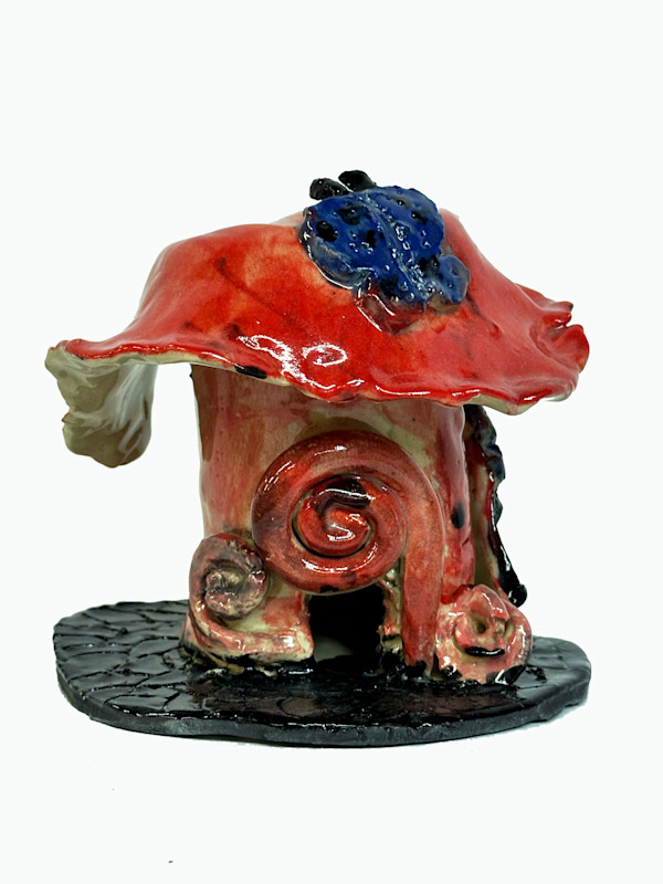 Mushroom Pottery Cottage by Damie