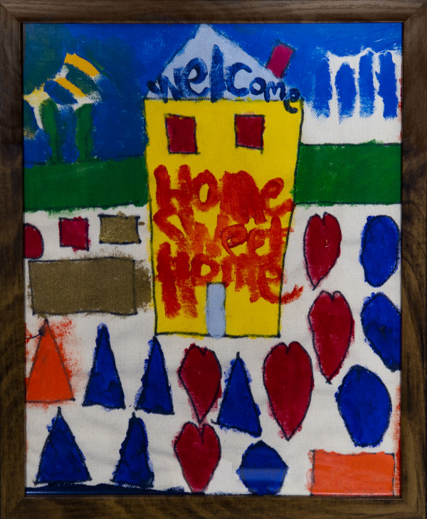 Untitled [Welcome Home Sweet  Home] by James Bergen