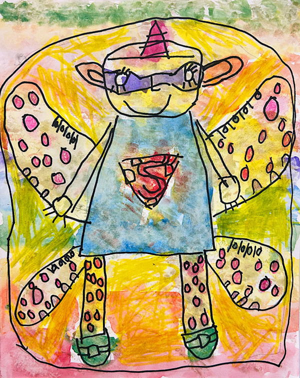 Rainbow Superhero! by Lucy Long