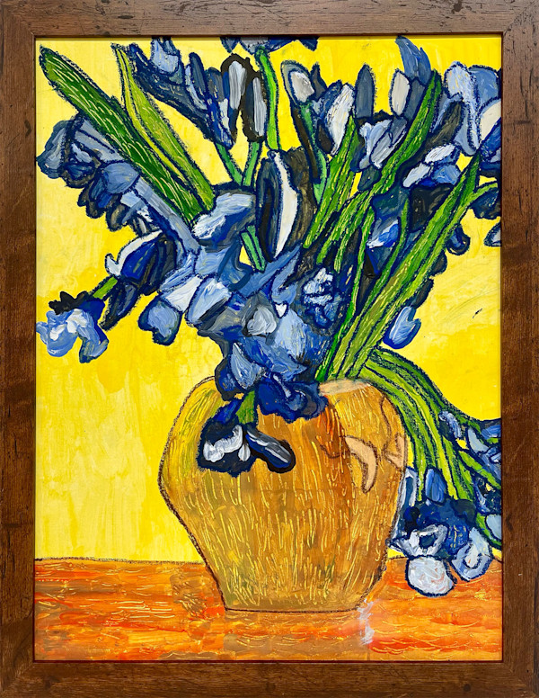 Interpretation of Irises by Vincent van Gogh by Matt Nakayama