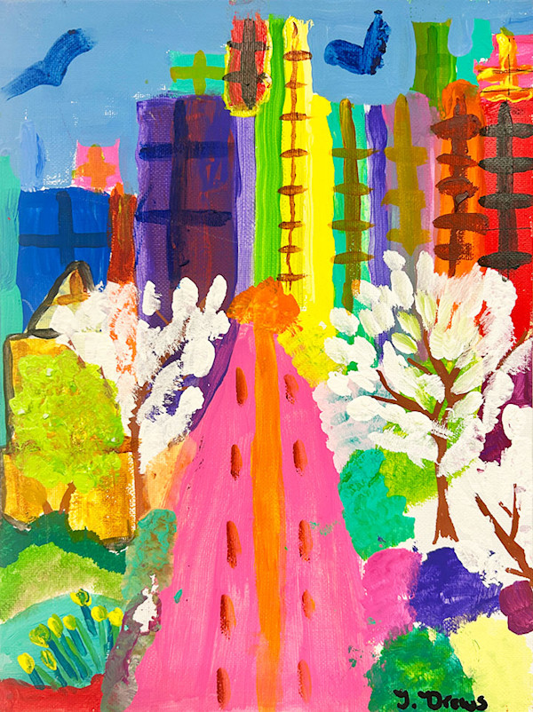 Spring Time in the City by Teresa Drews