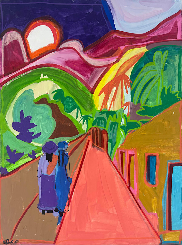 Walking Towards the Horizon by Robert Farley