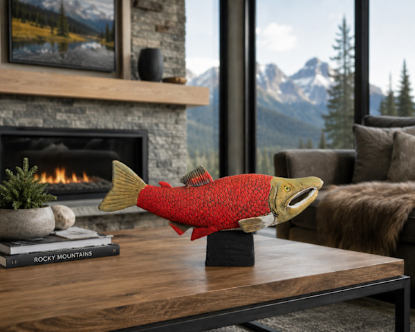 Spawning Sockeye Salmon #1 by Bob Acton, Image 1.