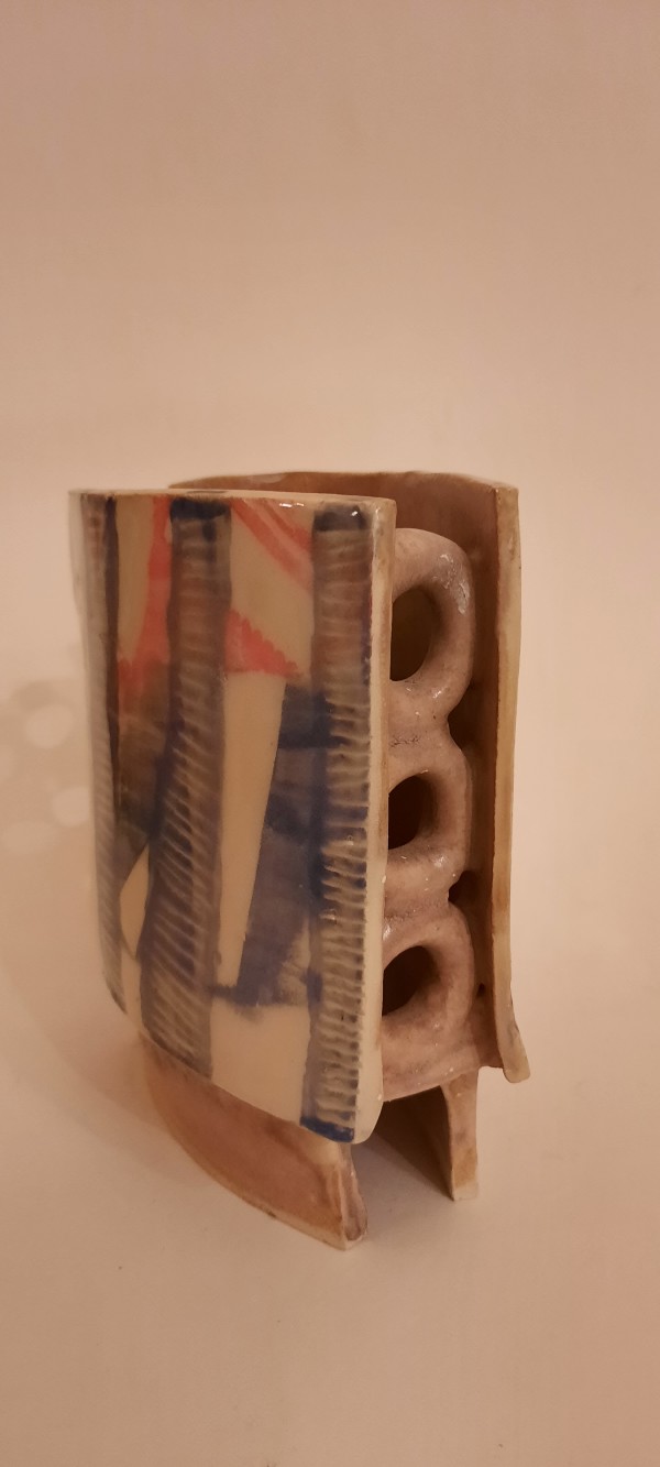 Geometric Vase #2 by Guitta Melki