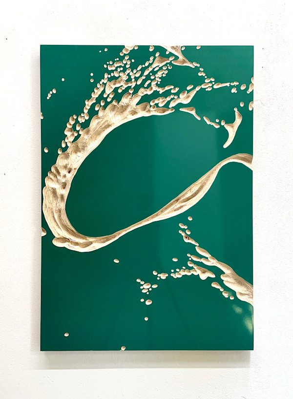 O.T. (petrol) by Wolfgang Flad, Image 1.