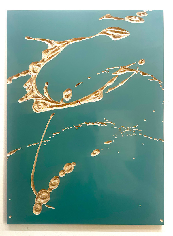 o.T. (hellblau) by Wolfgang Flad, Image 1.
