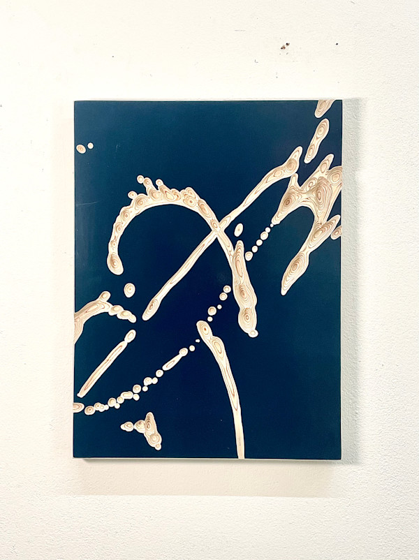 Relief "Untitled" (blau) by Wolfgang Flad, Image 1.