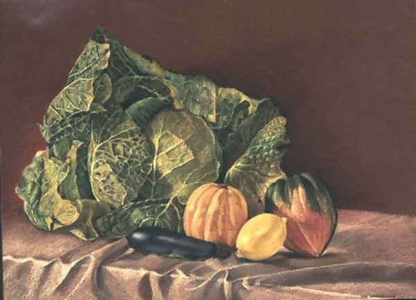 Still -Life With Cabbage by Jan Lawnikanis, Image 1.