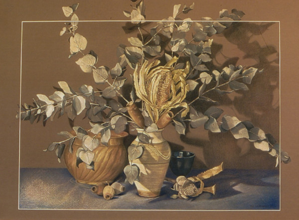 Banksia and Bluegum by Jan Lawnikanis, Image 1.
