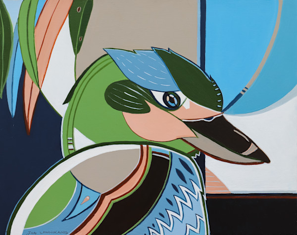 Burra (Kookaburra) by Jan Lawnikanis