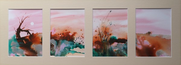 Pink Dusk by Jan Lawnikanis