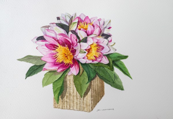 At the Florist 1 by Jan Lawnikanis
