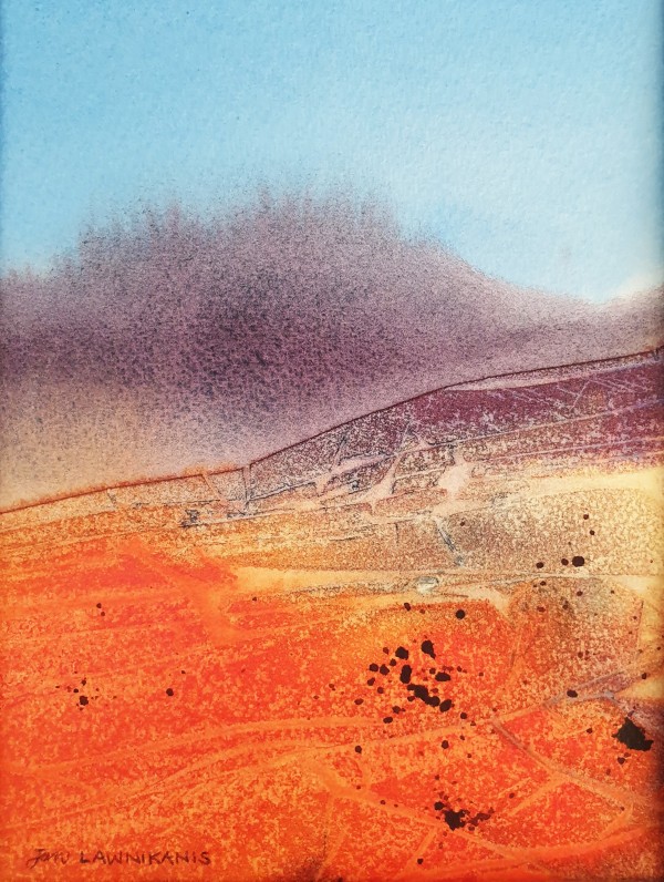 Orange Plain by Jan Lawnikanis