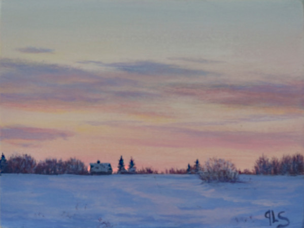 Chilly Sunset by Judy Leila Schafers, Image 1.