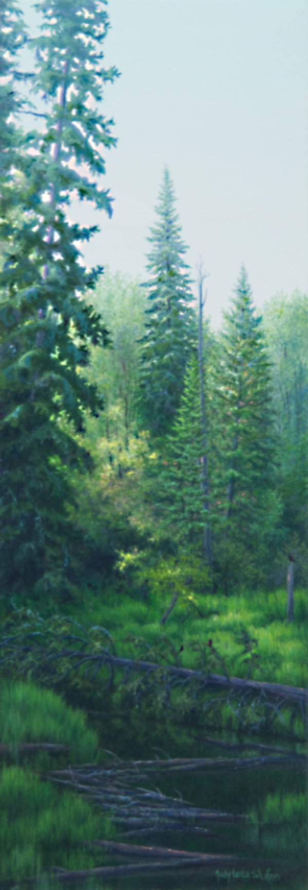 Emerald Wilderness by Judy Leila Schafers, Image 1.