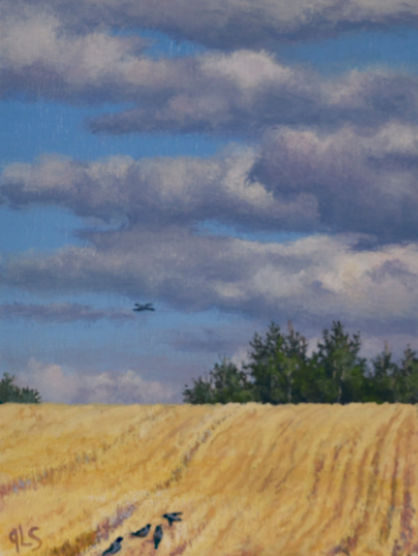 Field of Stubble by Judy Leila Schafers, Image 1.