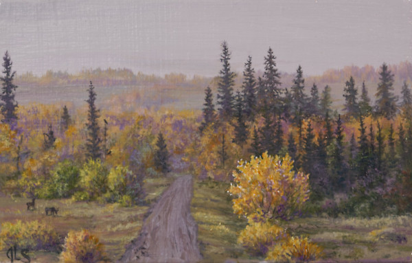 Harvest Haze by Judy Leila Schafers