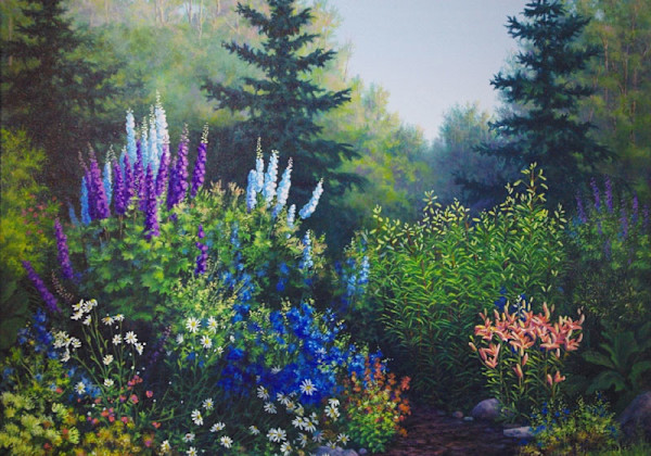 Not Just A Country Garden by Judy Leila Schafers