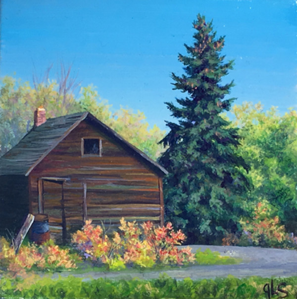 Grandpa's Garage by Judy Leila Schafers