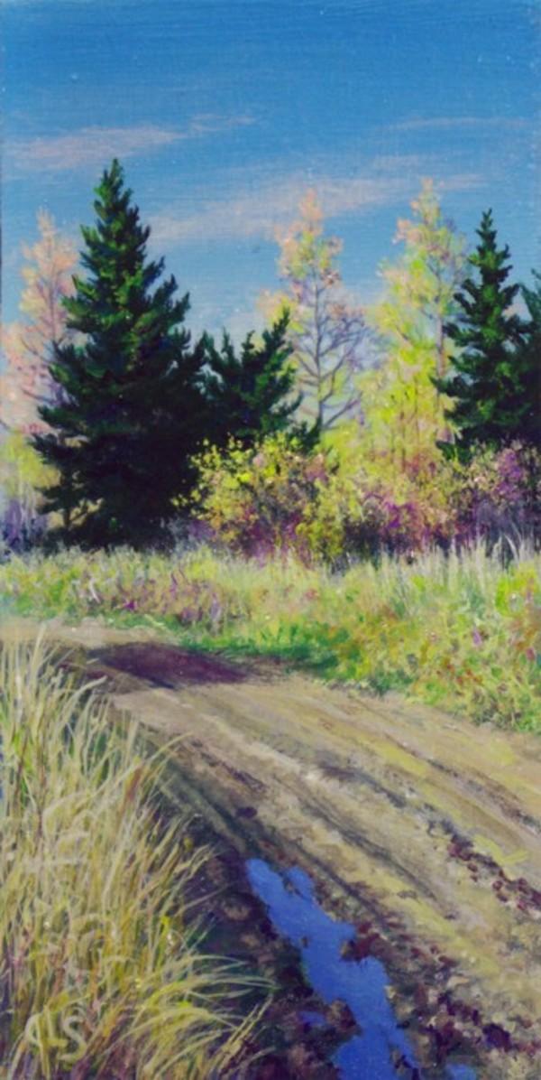 Old Country Road by Judy Leila Schafers