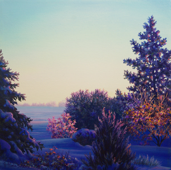 A Winter Garden by Judy Leila Schafers