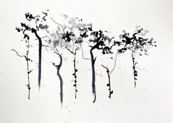 Raintrees II April by Lisa Fenton O'Brien