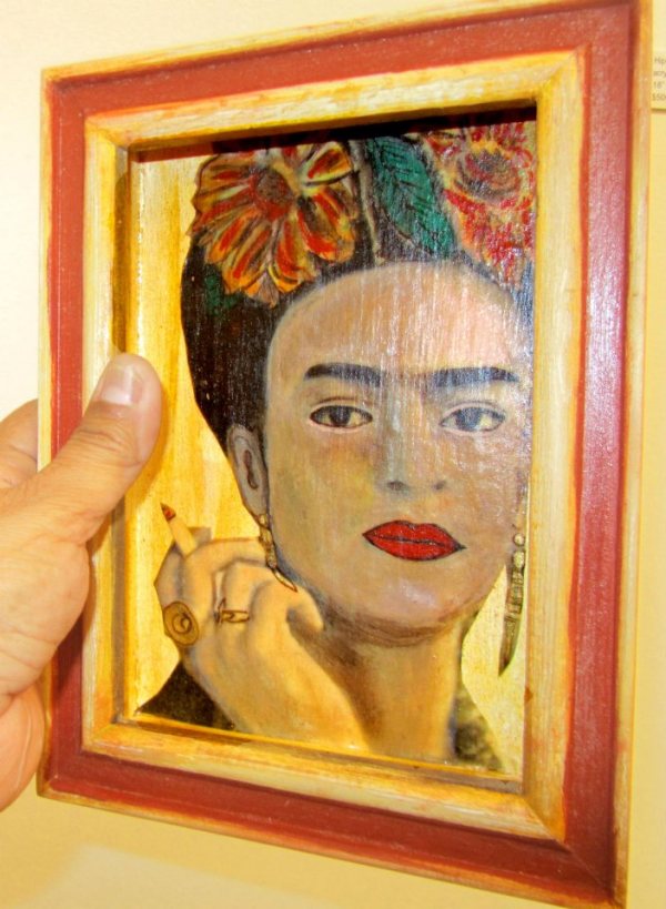 Frida Shadowbox by Martha Rodriguez 