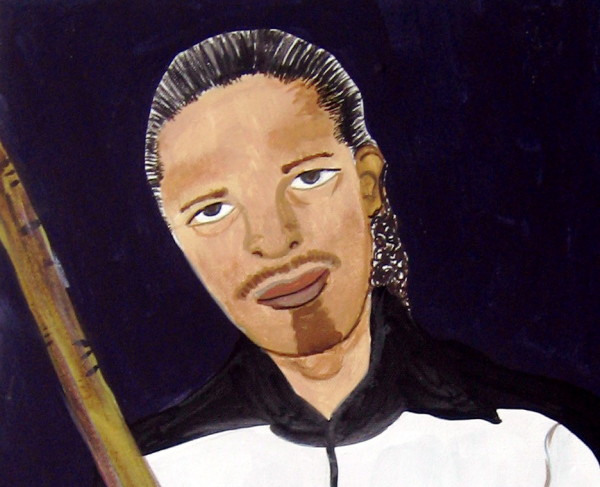 Portrait of Mestre Carlos Aceituno by Martha Rodriguez 