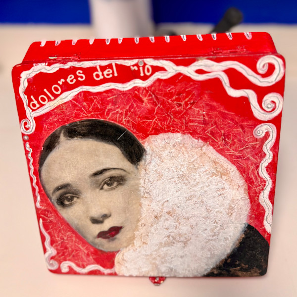 Upcycled Dolores Del Rio Box by Martha Rodriguez 