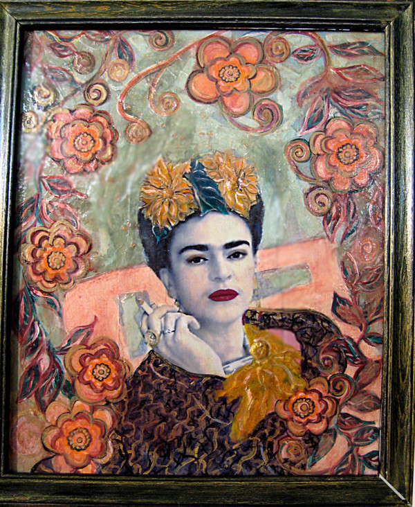 Un Cigarrillo Floresy Frida by Martha Rodriguez 