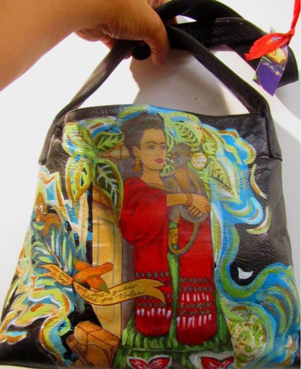 Wings to Fly - Frida Purse by Martha Rodriguez 