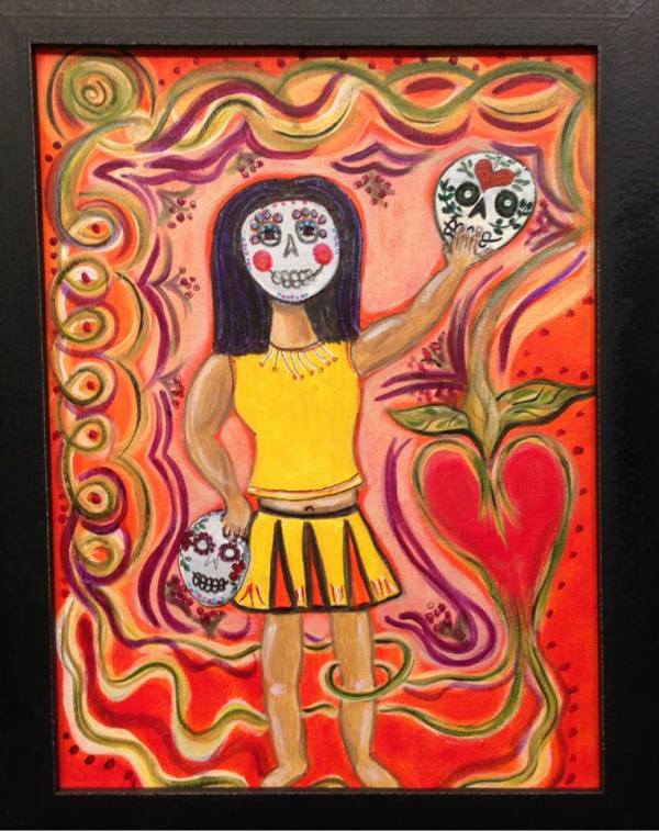 Mascaras - Spirit Girl by Martha Rodriguez 