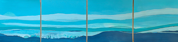 Seascapes | set of 4 by Anja Bamberg