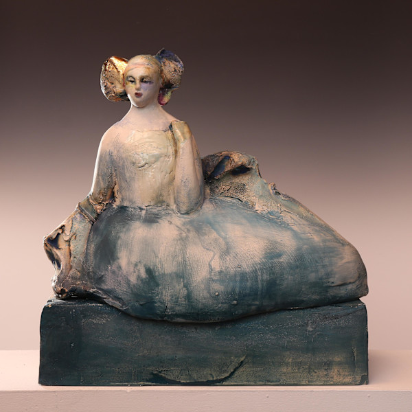 Blue Odalisque by Michelle Gregor