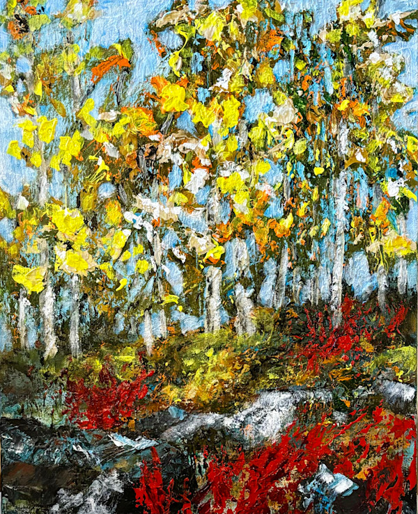 Dancing Leaves by Ilse Nel-Landers